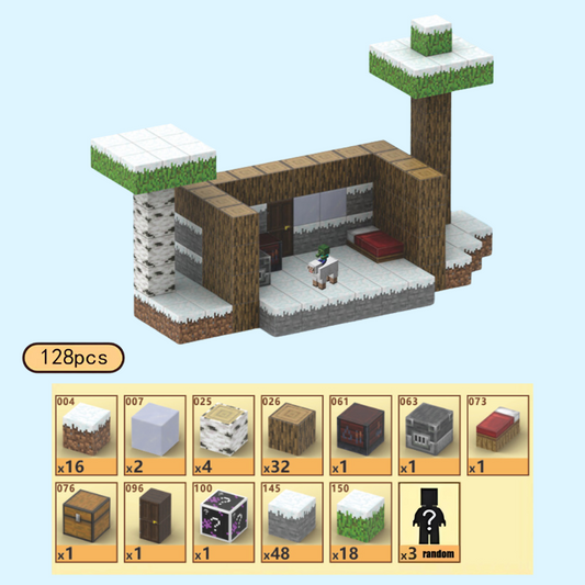 Venta™ Blocks - Snow Hut (128pcs) My Store