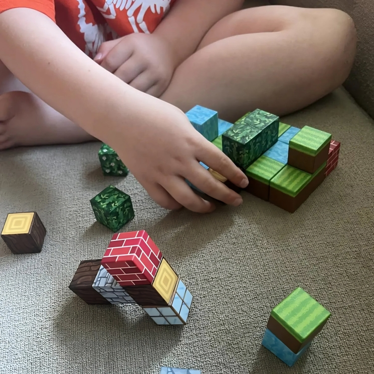   Blocks magnetic building toy for kids educational STEM Tiles