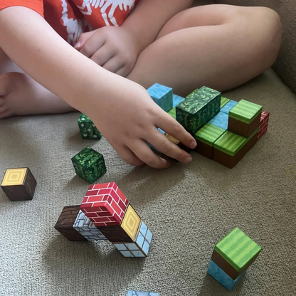   Blocks magnetic building toy for kids educational STEM Tiles